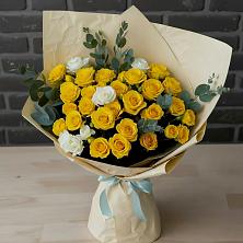 Букет цветов из:  Розы в Семеновское