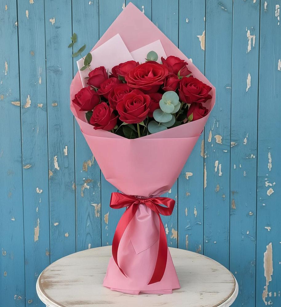 Букет цветов из: Розы в Семеновское