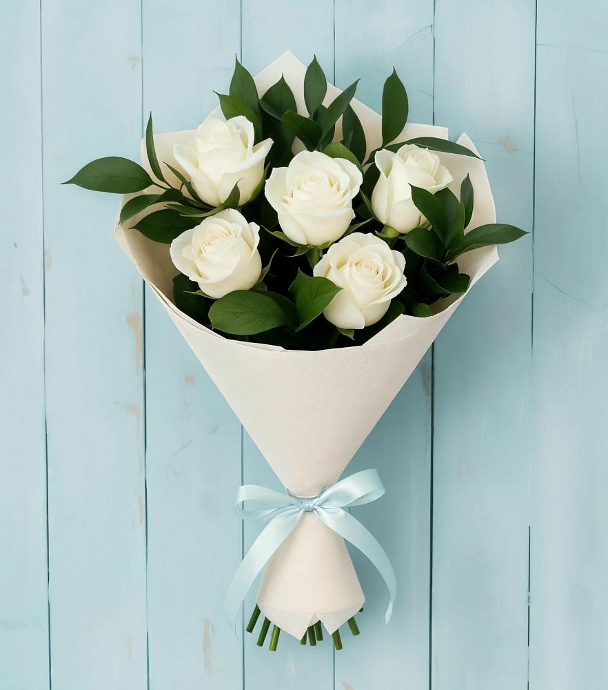 Букет цветов из: Розы в Семеновское