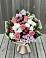 Букет цветов из: Альстромерии, Гвоздики, Розы и Хризантемы в Семеновское