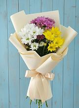 Букет цветов из:  Хризантемы в Семеновское