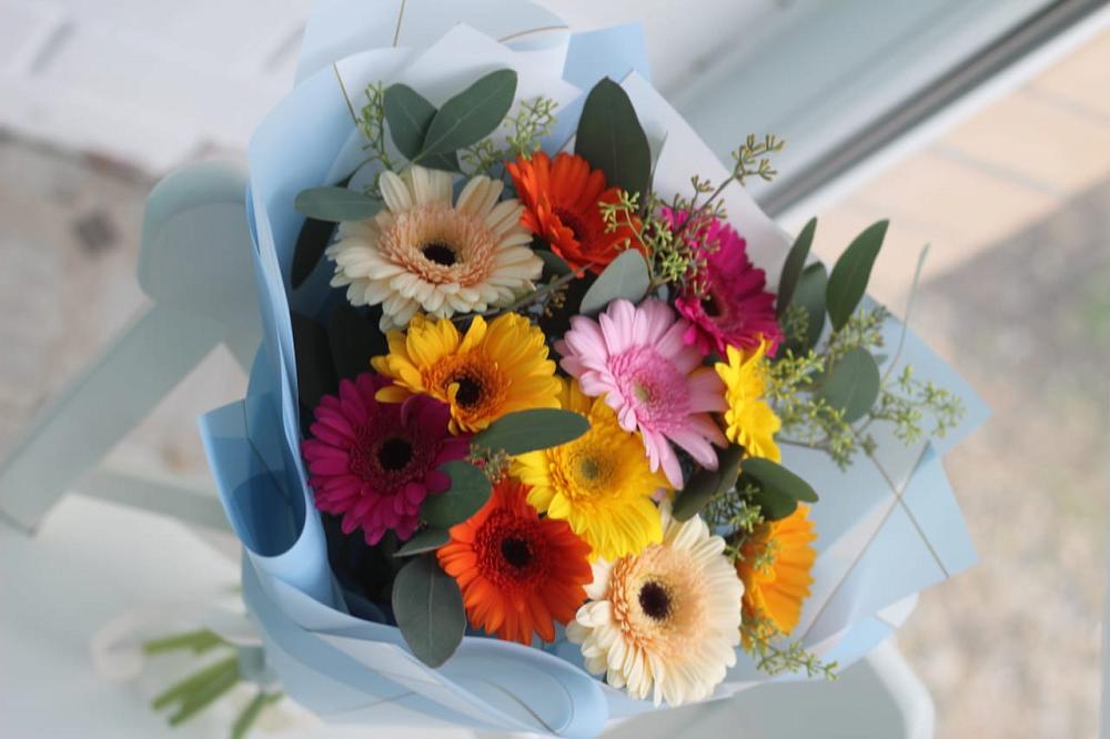 Букет цветов из: Герберы в Семеновское