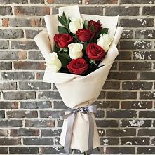 Букет цветов из:  Розы в Семеновское