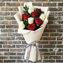 Букет цветов из:  Розы в Семеновское
