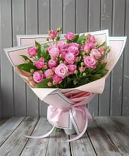 Букет Розовый кустик #REPLACE_PRED# Семеновское
