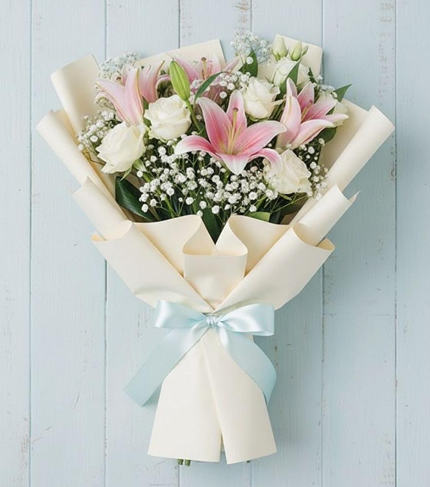 Букет цветов из: Лилии в Семеновское