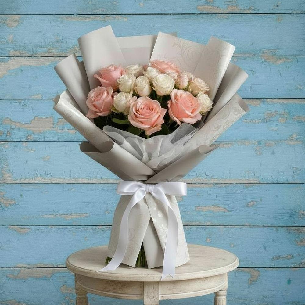 Букет цветов из: Розы в Семеновское