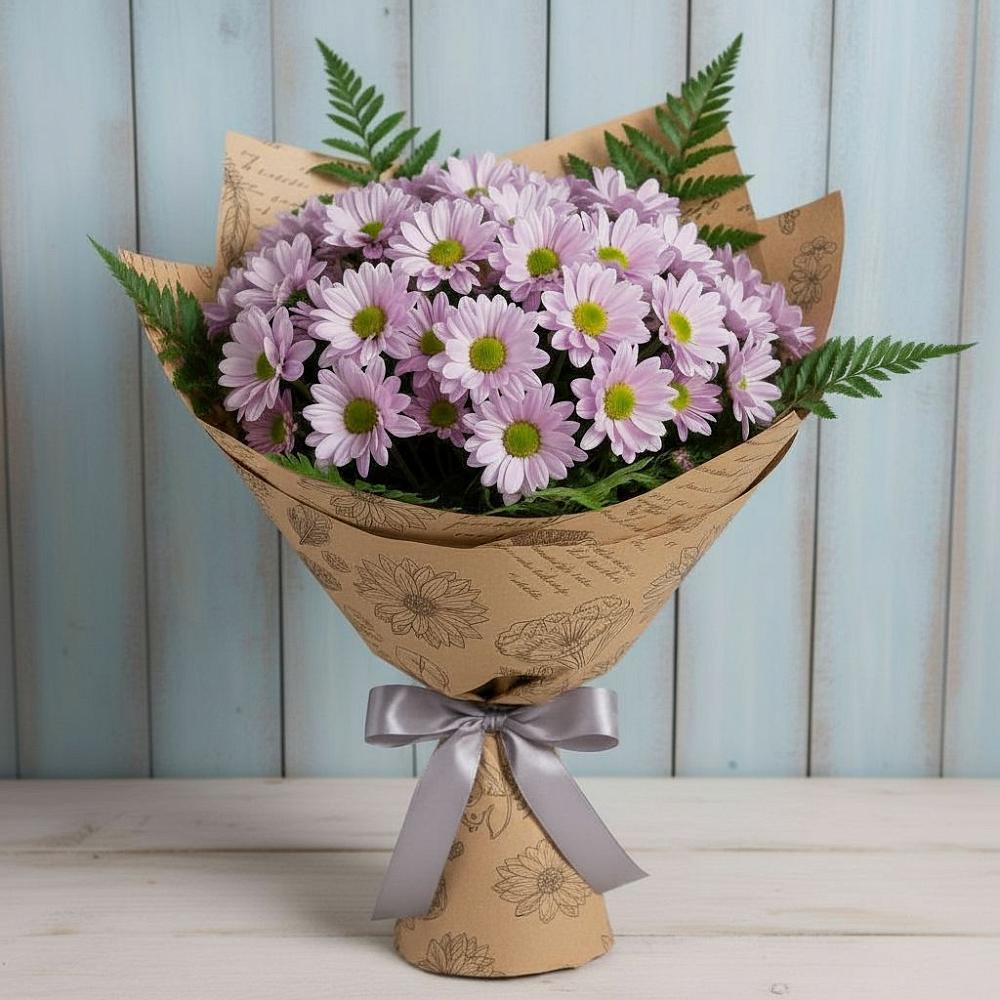 Букет цветов из: Хризантемы в Семеновское