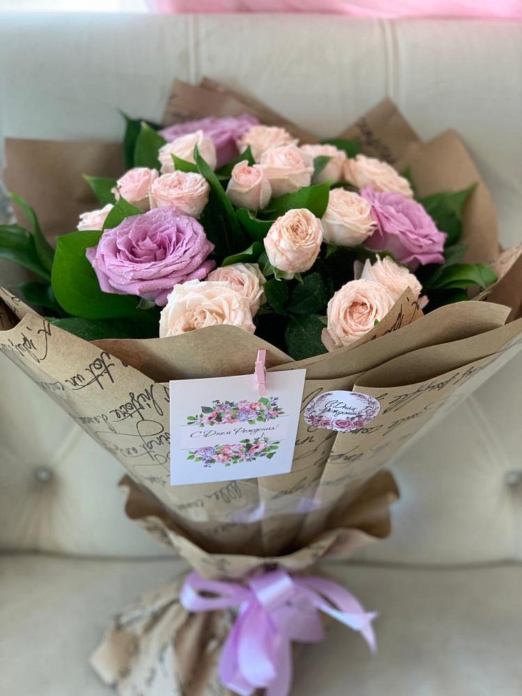 Букет цветов из: Розы в Семеновское