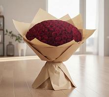 Букет 101 Красная роза #REPLACE_PRED# Семеновское