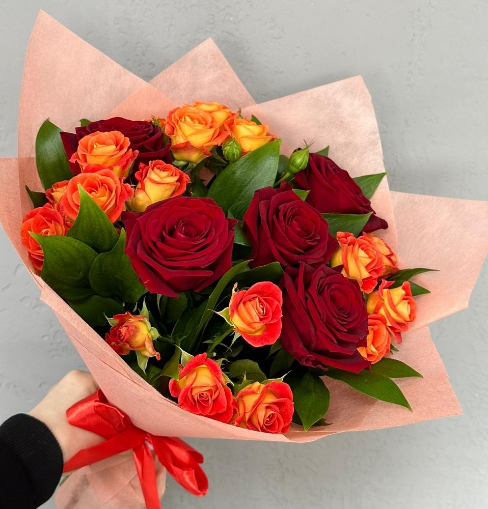 Букет Любовь и восторг в Семеновское