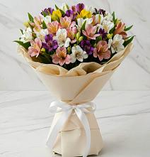 Букет цветов из:  Альстромерии #REPLACE_PRED# Семеновское