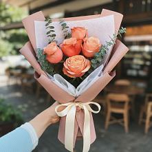 Букет цветов из:  Розы в Семеновское