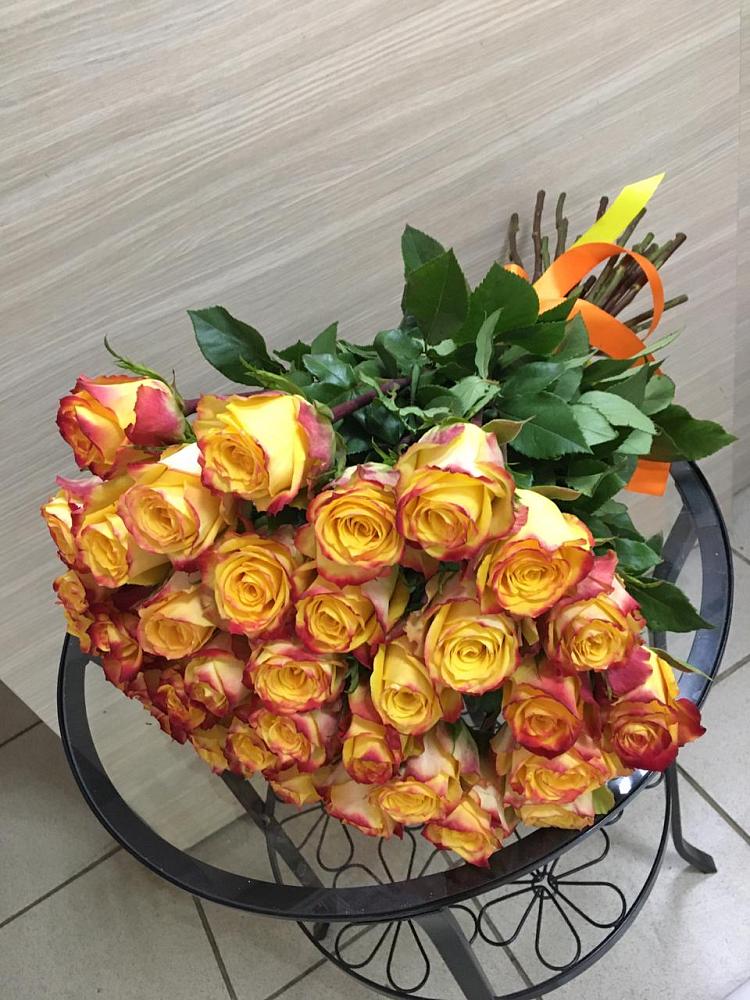 Букет Желтые розы в Семеновское