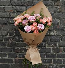 Букет цветов из:  Розы в Семеновское