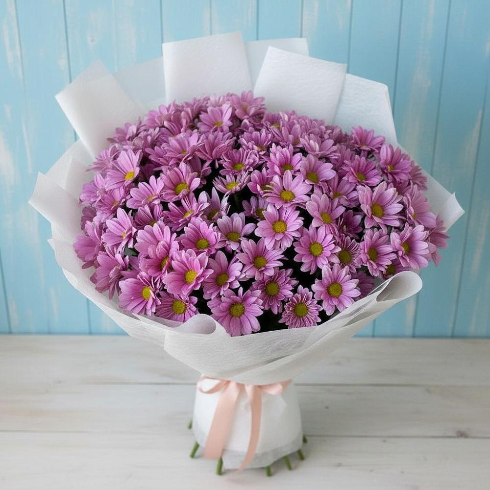Букет цветов из: Хризантемы в Семеновское