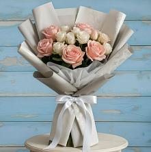 Букет цветов из:  Розы в Семеновское