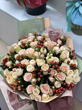 Букет цветов из:  Розы #REPLACE_PRED# Семеновское