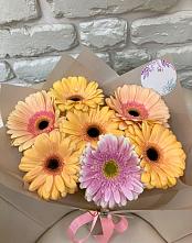 Букет цветов из:  Герберы #REPLACE_PRED# Семеновское