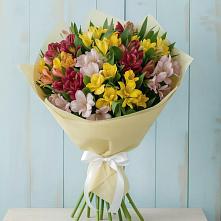 Букет цветов из:  Альстромерии в Семеновское