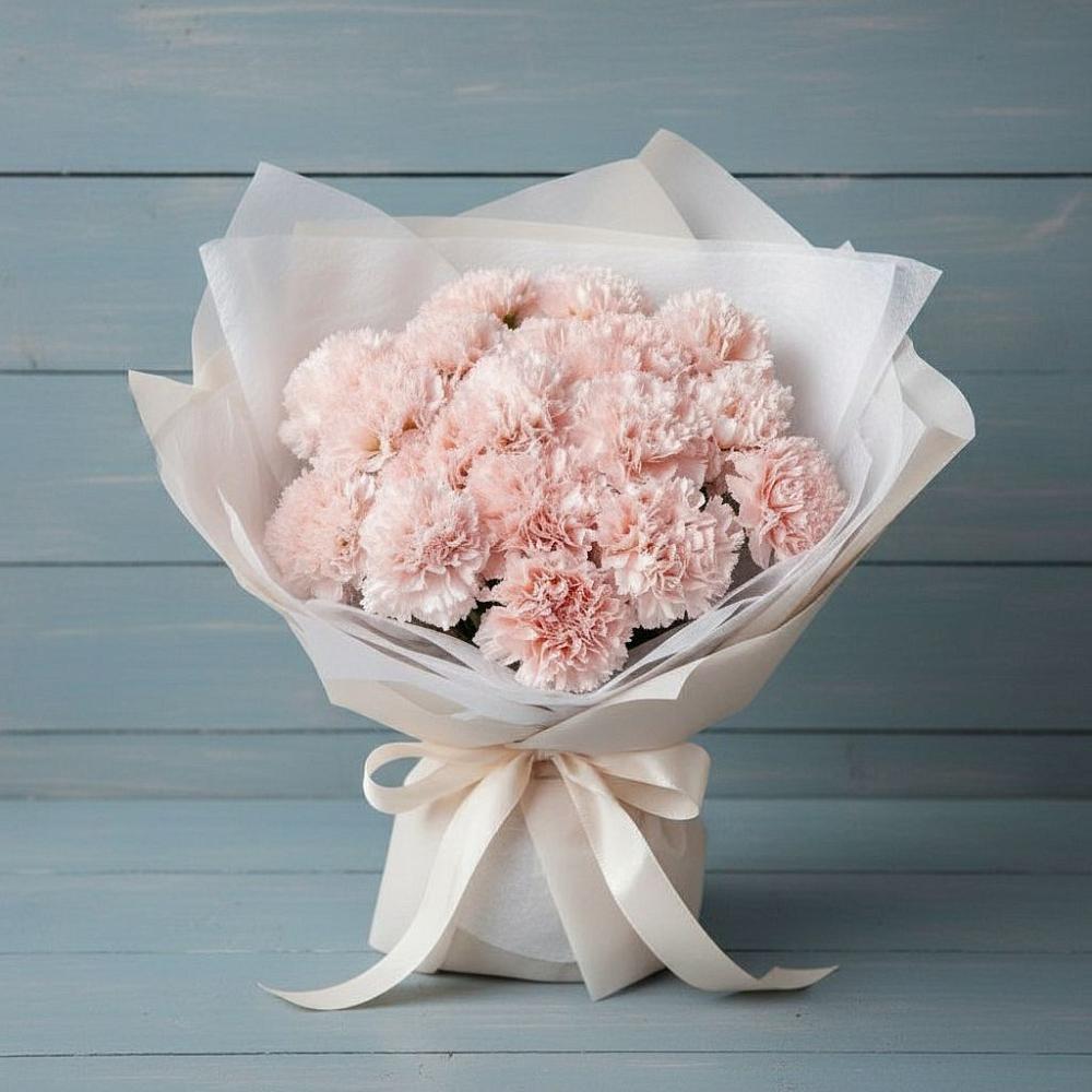 Букет цветов из: Гвоздики в Семеновское