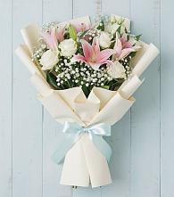 Букет цветов из:  Лилии в Семеновское