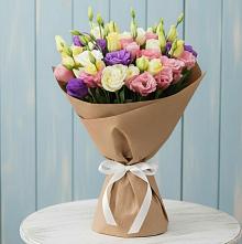 Букет цветов из:  Лизиантусы #REPLACE_PRED# Семеновское